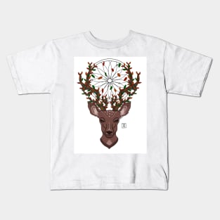 Deer dreamcatcher Kids T-Shirt